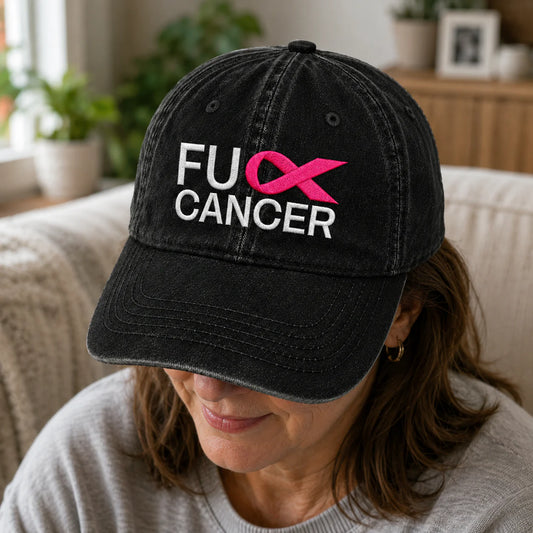 Personalized F Ccer Embroidered Washed Cap V2, Awareness Gift