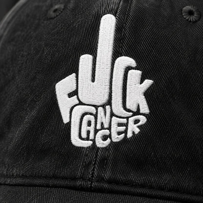 Personalized F Ccer Embroidered Washed Cap, Awareness Gift