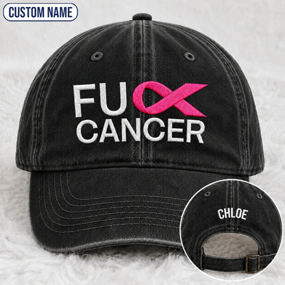 Personalized F Ccer Embroidered Washed Cap V2, Awareness Gift
