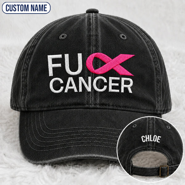 Personalized F Ccer Embroidered Washed Cap V2, Awareness Gift